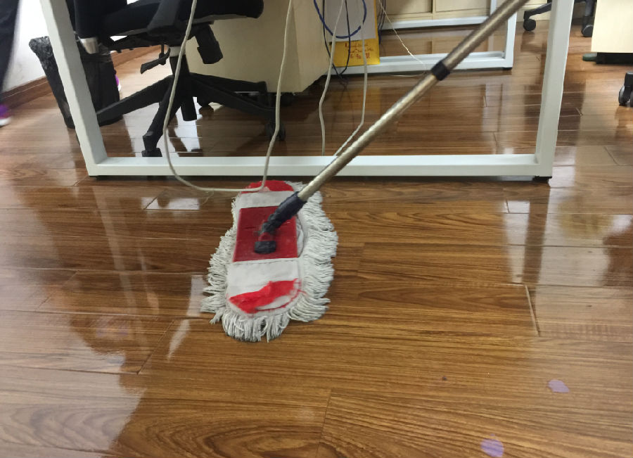 相城区木地板保洁案例